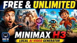 This AI Video Generator Is FREE & Runs Locally! | Minimax H3 Tutorial