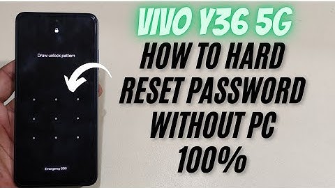 Vivo Y36 5G Hard Reset: Password & Pattern Unlock WITHOUT PC! (Screen Lock Bypass)