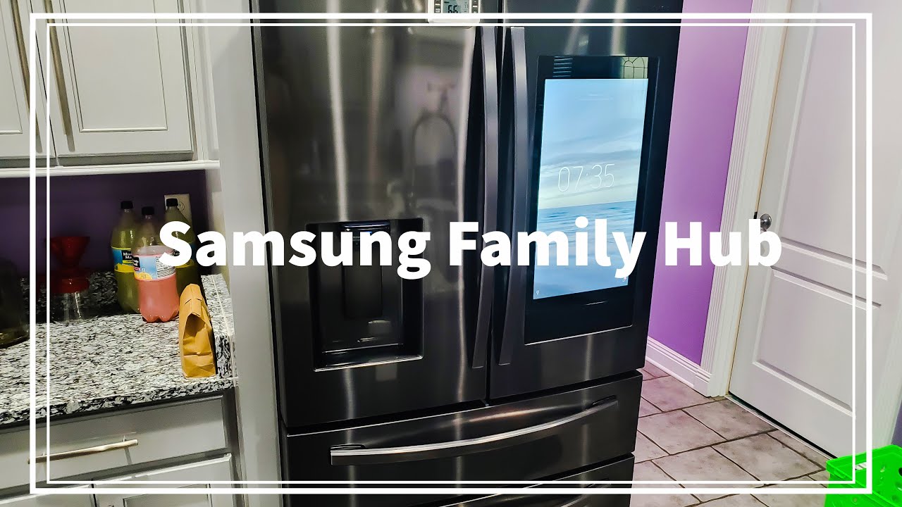 Samsung family hub review YouTube