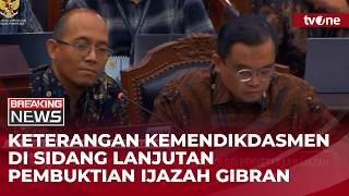 [FULL] Sidang Lanjutan Pembuktian Ijazah Wapres Gibran | Breaking News