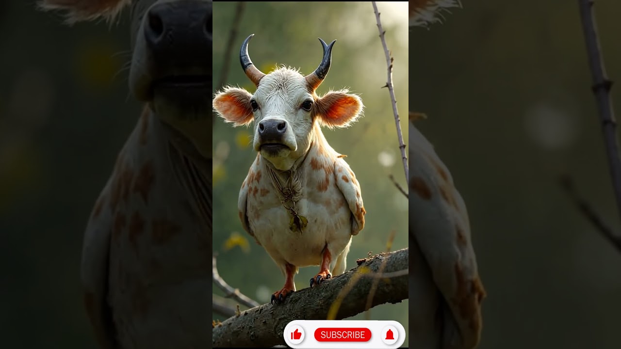 Is This Cow Or Bird ? 