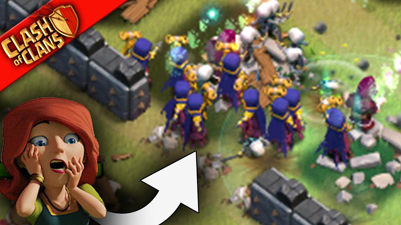 Clash of Clans: "Lvl 3 WITCH RUSH! ATTACKING TH11's ...