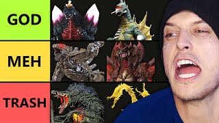 Ranking Godzilla Kaiju VILLAINS