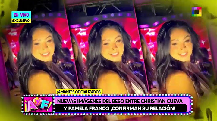 Amor y Fuego - AGO 20 - NUEVAS IMÁGENES DEL BESO ENTRE CHRISTIAN CUEVA Y PAMELA FRANCO | Willax