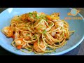 Espagueti con Camarones (COCINA FACIL Y PRACTICA) | Deliciosa receta de Espagueti