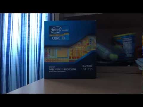 intel core i3 2100 unboxing