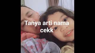tanya arti nama