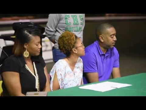 newspaper Choctawhatchee's Andrea Bland commits to play softblall for Talladega College in signing ceremony Fr