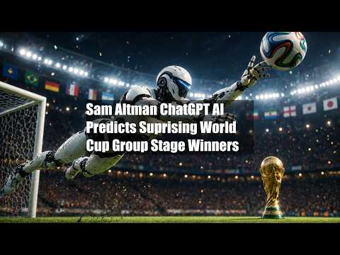 Video Sam Altman ChatGPT AI Predicts Suprising World Cup Group Stage