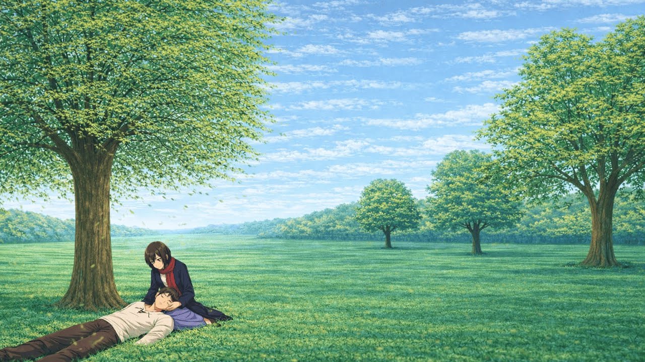 Eren × Mikasa – Love Story (Indila Slowed + Reverb) | AOT Fanart Edit