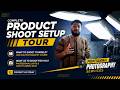 How I Shoot Product Photos Professionally | Full Studio Setup Tour #productphotography #studiotour