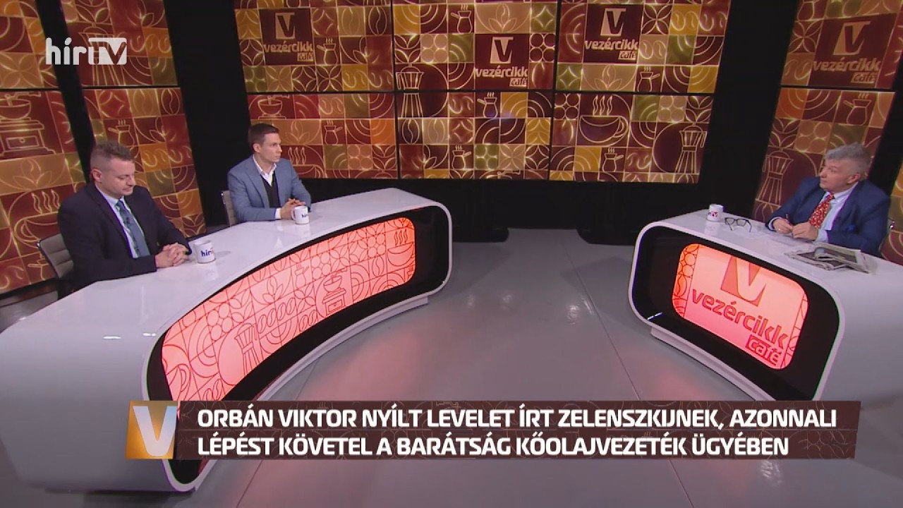 Vezércikk Café - Ukrajna tudatosan fenyegeti a magyar energiabiztonságot - HírTV