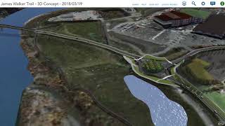 Bow River Bridge Rendering