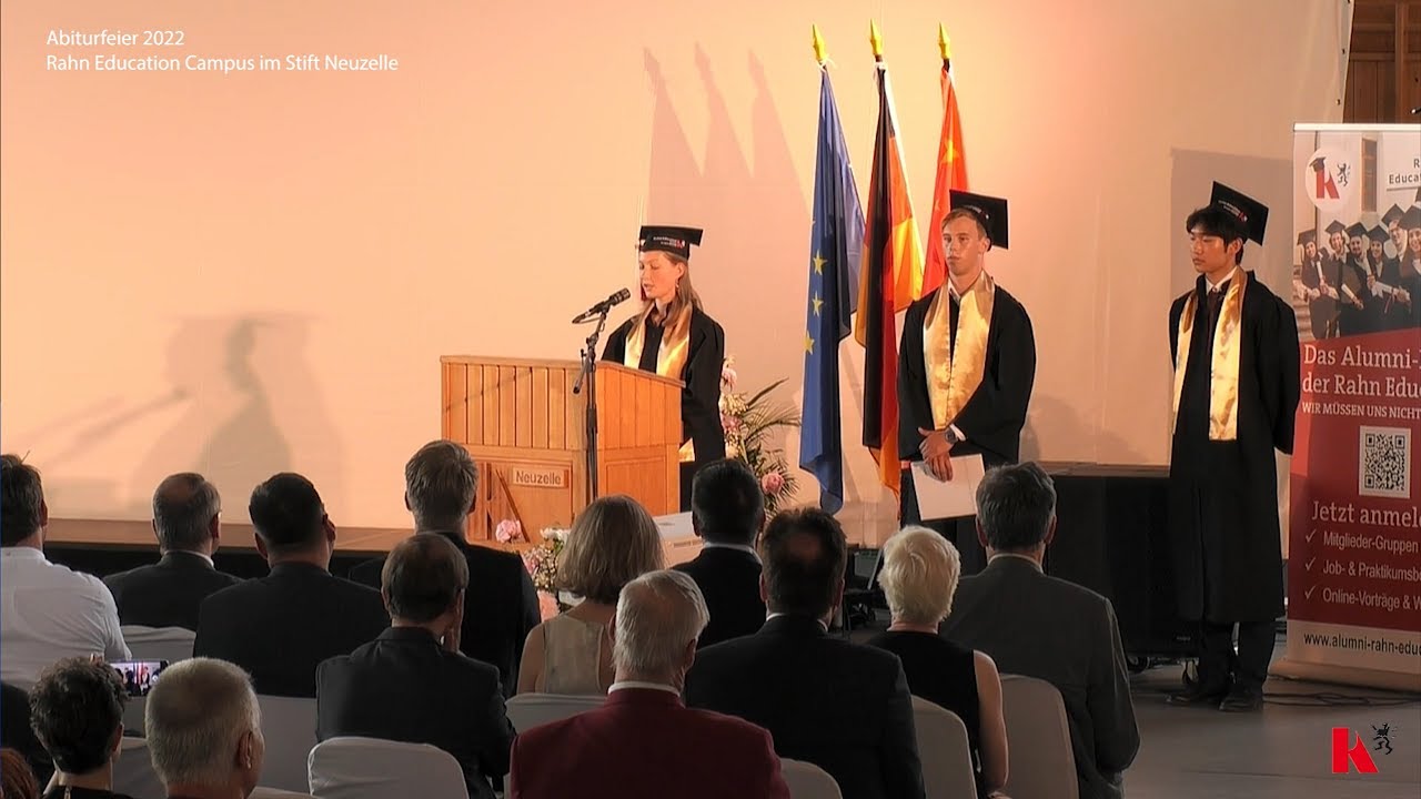 Abiturfeier 2022 Campus im Stift Neuzelle - Rede der Absolvent:innen und Neuzeller Abiturpreis