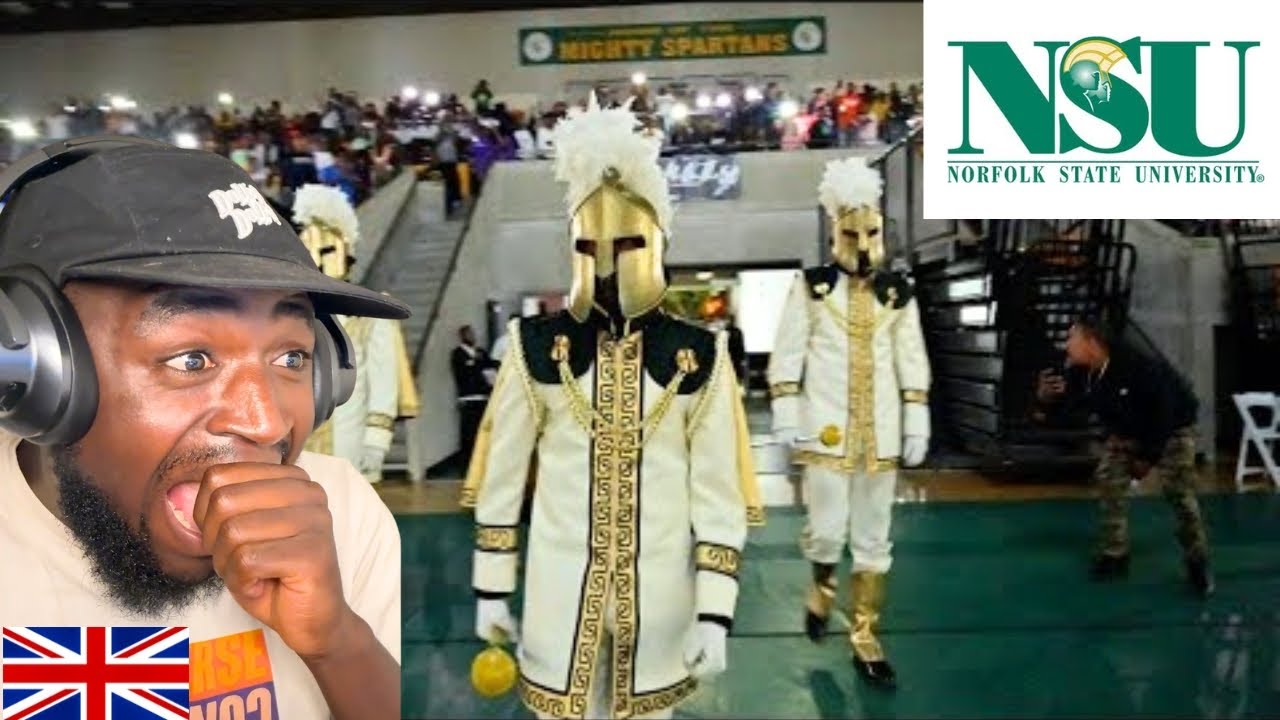 Norfolk State SHUT IT DOWN! British Reaction to Band Brawl March-In