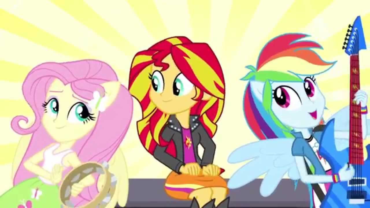 Equestria Girls Rainbow Rocks Sneak Peek 3 Song Hd Youtube