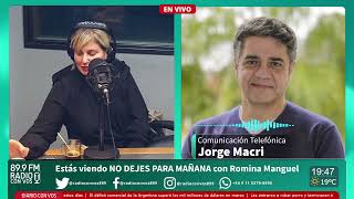 Jorge Macri - Pre candidato a Jefe de Gobierno Porteño | No Dejes Para Mañana