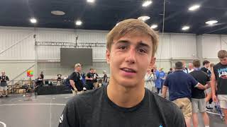 Drake Ayala Made A Last-Minute Decision To Compete For Iowa At Junior National Duals