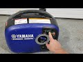 Yamaha EF2000is Inverter Generator Operation