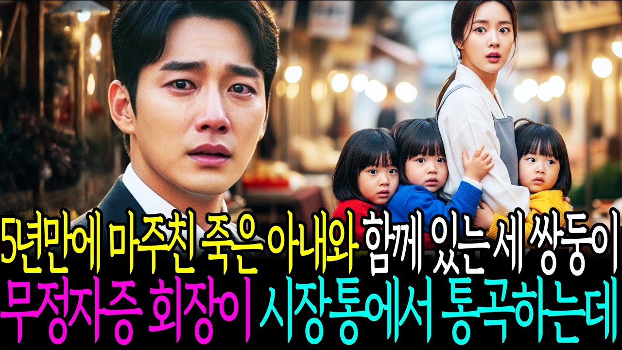 5년 전 죽었다던 아내가 시장통에서 김밥을 팔고 있었다, 옆에는 무정자증 남편을 빼닮은 세쌍둥이가 서 있었는데 | 오디오북 | 노후사연 | 감동사연 | 충격사연 | 막장사연