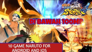 10 GAME NARUTO OFFLINE keren untuk android dan ios screenshot 4