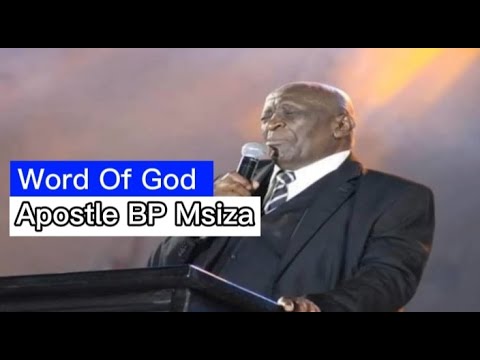 Apostle BP Msiza  Mephiboshet