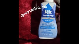 Dyeing synthetic wigs experiment! by Raven 273 views 1 year ago 17 minutes