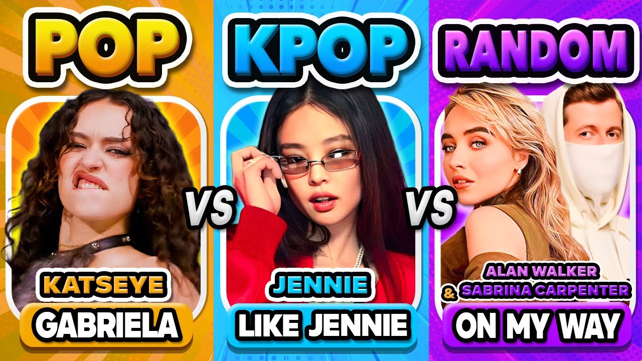 POP VS KPOP VS RANDOM 🎵 SAVE ONE SONG 🤩 | Music Quiz