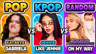 POP VS KPOP VS RANDOM 🎵 SAVE ONE SONG 🤩 | Music Quiz screenshot 1