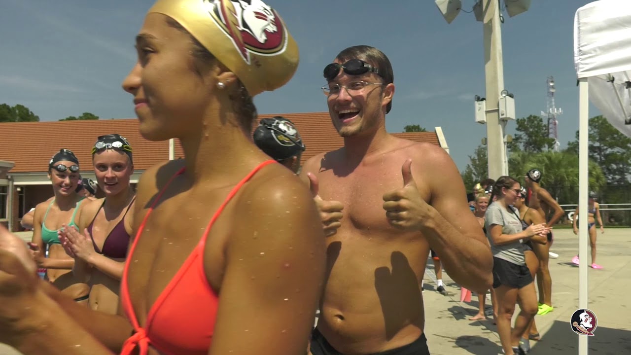 football score Swimming and Diving