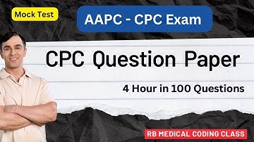 #AAPC - CPC exam mock test / CPC practice paper / CPC exam Question with Anawers #aapc #cpt
