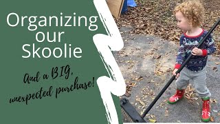 We are Cleaning our Bus - School Bus Conversion - SKOOLIE Video