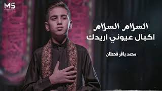 السلام السلام اكبال عيوني اريدك.... محمد باقر قحطان 🥺✨جديد وحصريا..