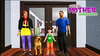 VIRTUAL MOTHER HAPPY FAMILY 3D ANDRIOD GAMEPLAY #2 screenshot 5