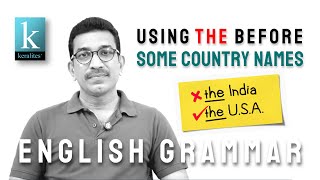 Using 'the' with country names