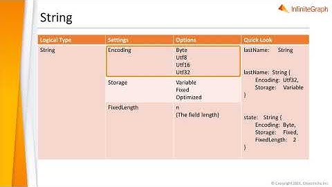 InfiniteGraph DO String Datatypes