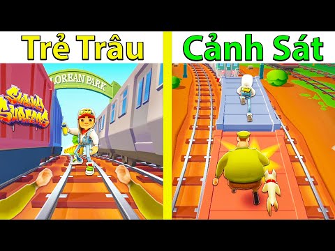 #1 NẾU SLENDERMAN SỞ HỮU SỨC MẠNH CỦA CẢNH SÁT TRONG SUBWAY SURFERS Mới Nhất