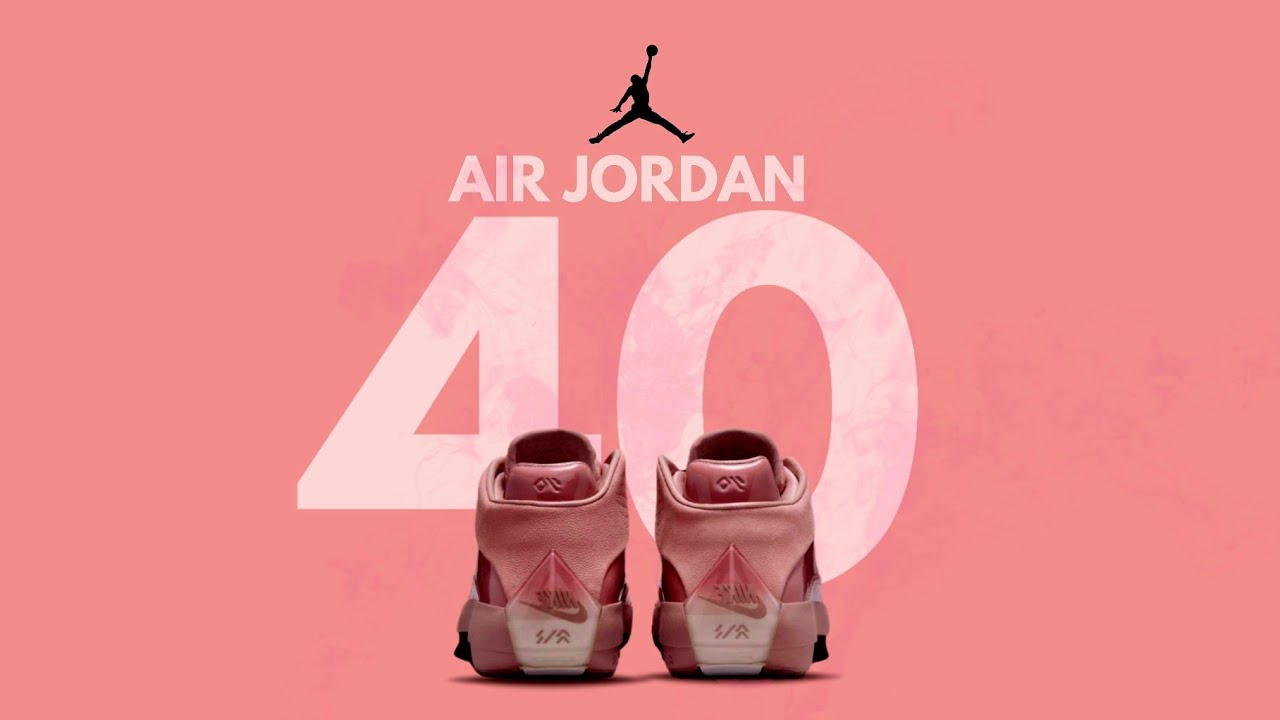 【箱無し】Air Jordan 40 PF “Dusty Rose” 25cm Air Jordan 40 