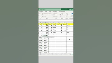 حل مشكلة جامدة علي الاكسل💚 #اكسل #اوفيس #excel #exceltips #exceltricks #myexcelonline #اكسبلور