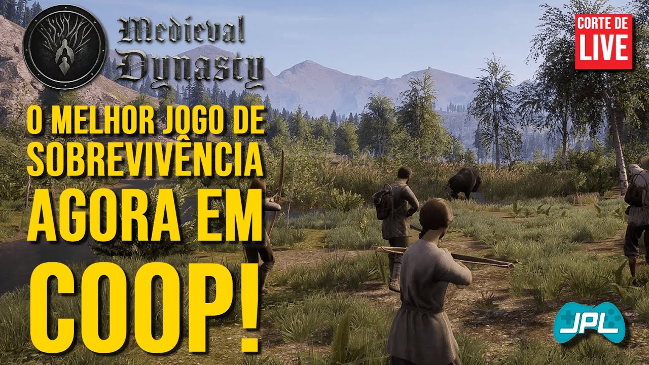 MEDIEVAL DYNASTY Coop  O Melhor jogo de Sobrevivência agora em