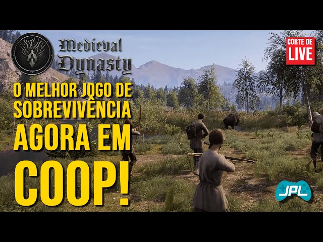 MEDIEVAL DYNASTY Coop, O Melhor jogo de Sobrevivência agora em Coop, Português, PC