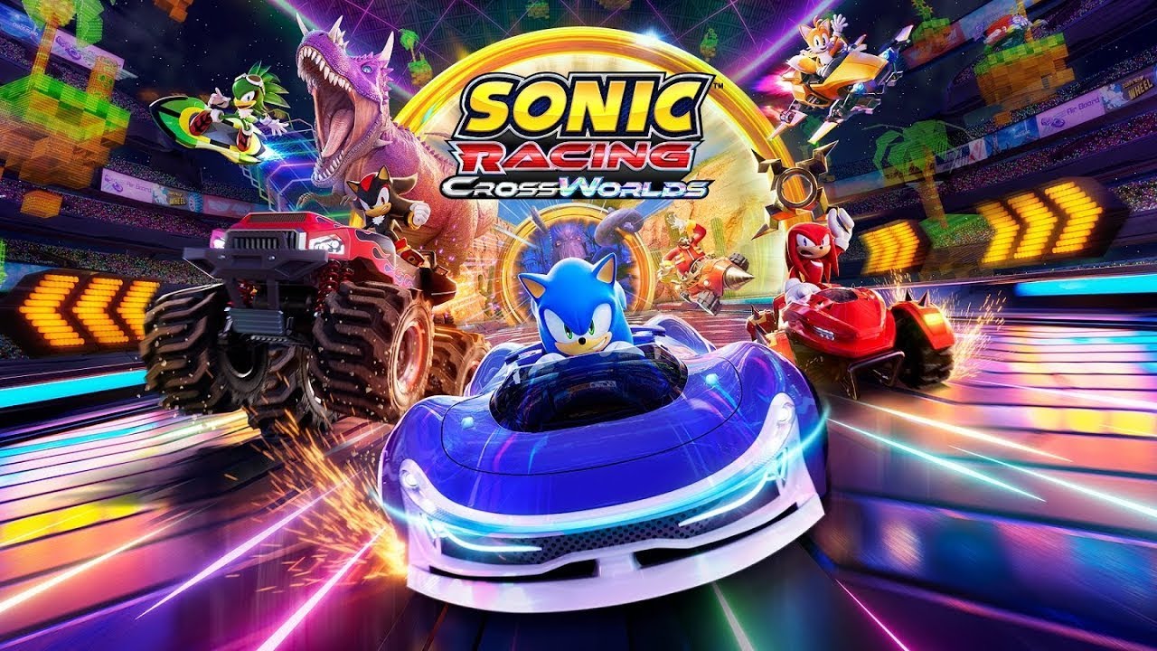 HAPPY SONIC CONTENT DAY! PLAYING SOME SONIC RACING: CROSSWORLDS!!!