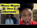 MANSA MAYNE MAKES SOUTH AFRICAN AMAPIANO!! Mansa Mayne - Kuzoba Mnandi |REACTION|