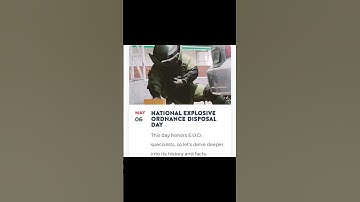 Explosive Ordnance Disposal Day 06 may