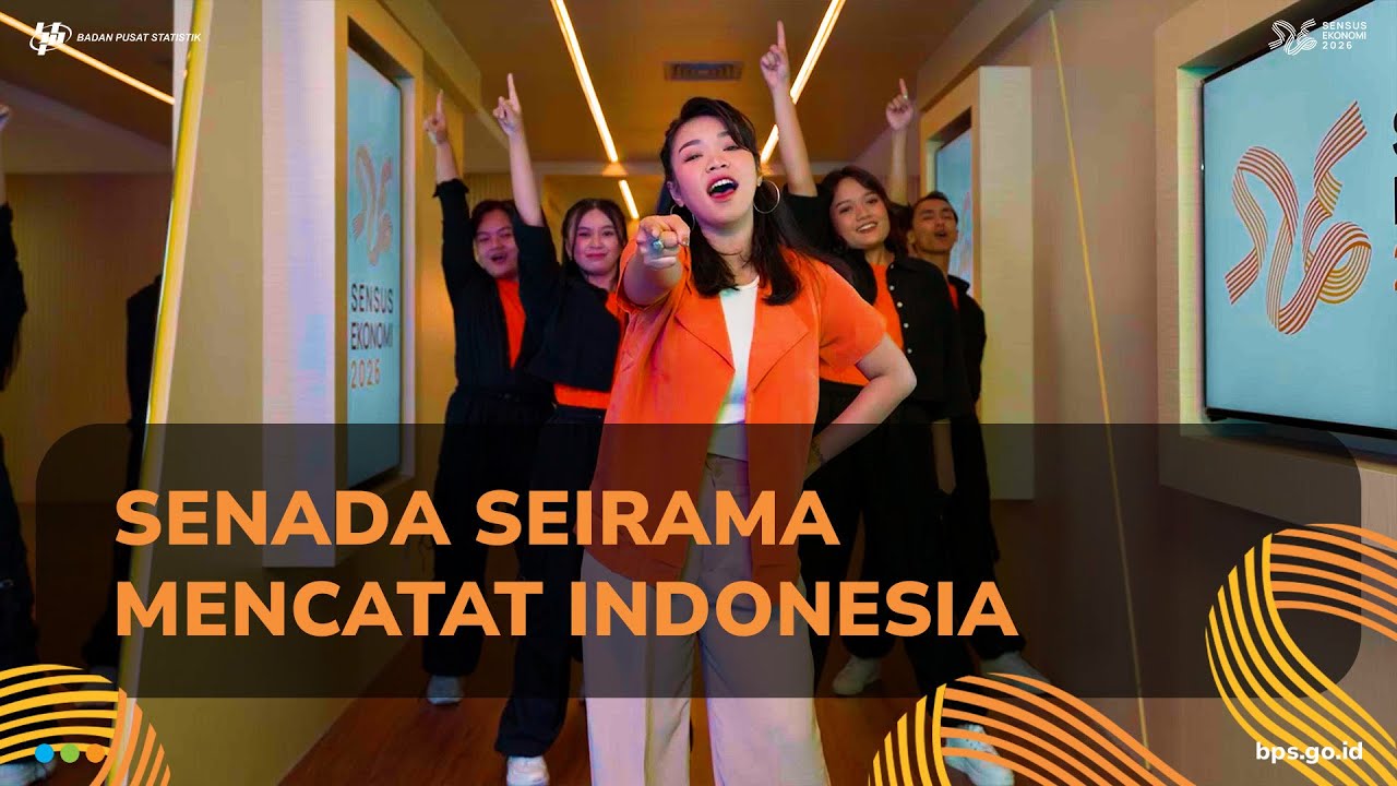 YouTube Mencatat Indonesia - Official Theme Song Sensus Ekonomi 2026 (SE2026) YouTube Mencatat Indonesia - Official Theme Song Sensus Ekonomi 2026 (SE2026)
