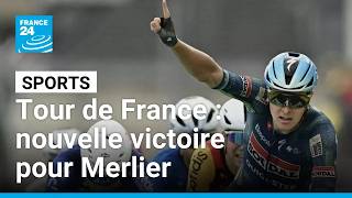 Tour de France : Merlier encore le plus rapide, Pogacar toujours en jaune • FRANCE 24