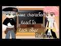 Anime characters react to each other Black Clover majority Fairytale short sad spoilers JJK Itadori 