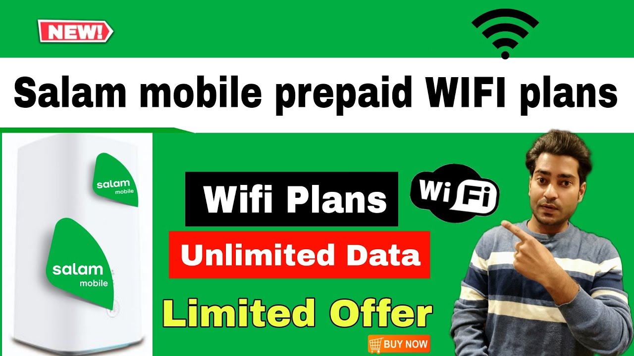 Salam mobile wifi router package 2023 salam mobile sim