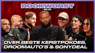 Hef, Lil Kleine, Kevin, ADF Samski, Yssi SB, Adje en Rotjoch in Rookworst de Podcast Kerstspecial