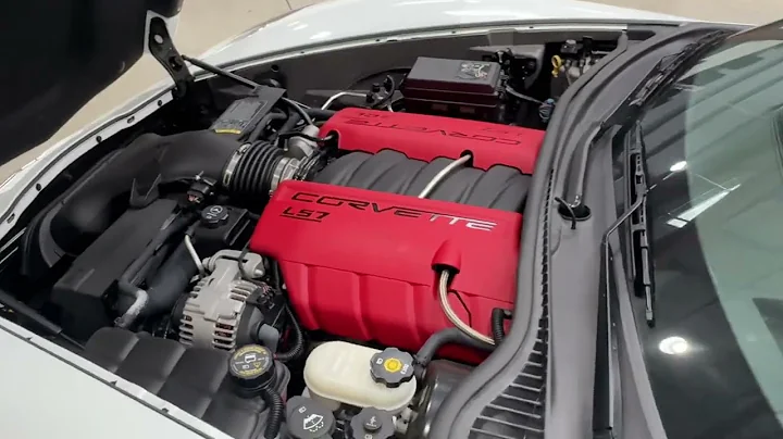 2007 Corvette Z06 Ron Fellows startup and idling video. 15 miles! Still in full plastic!